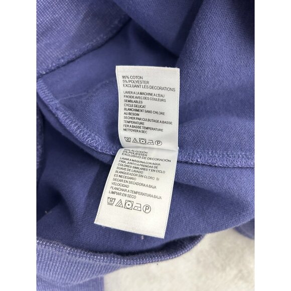 Tommy Bahama Sweater Mens Medium Purple Playa Tini Quarter Zip Mock Neck - Picture 9 of 15